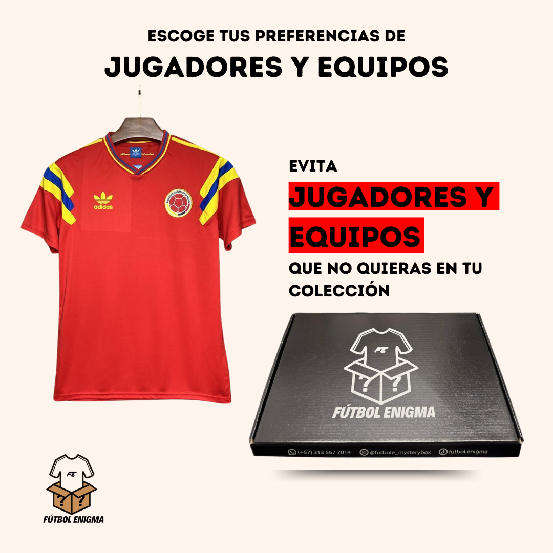MYSTERY BOX RETRO DE FÚTBOL