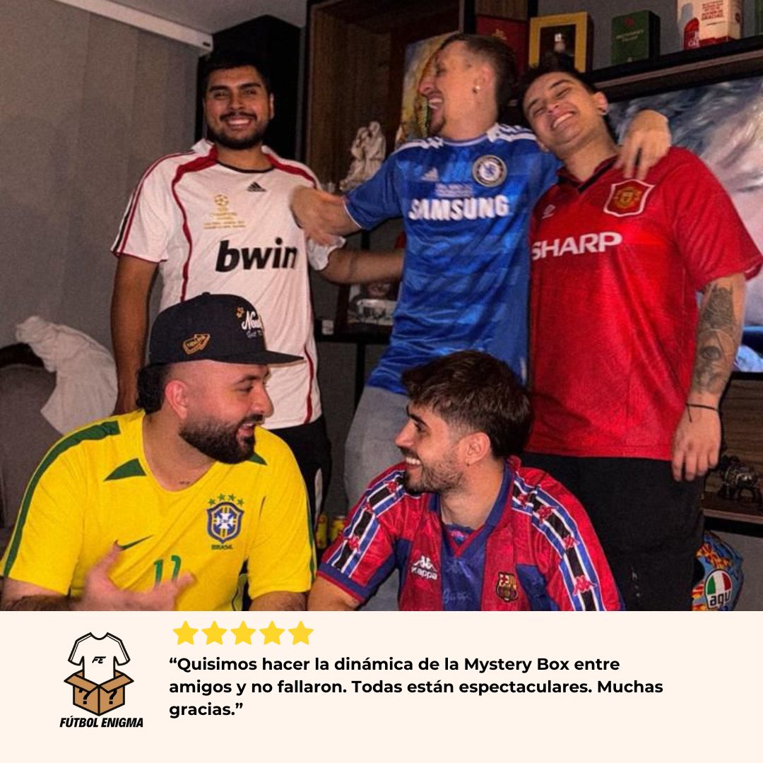 MYSTERY BOX RETRO DE FÚTBOL