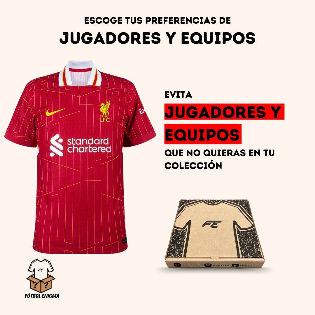 MYSTERY BOX CAMISETA DE FÚTBOL PARA HOMBRE