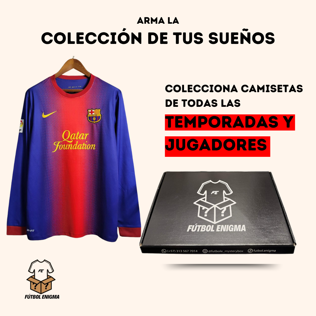 MYSTERY BOX DE FUTBOL RETRO MANGA LARGA