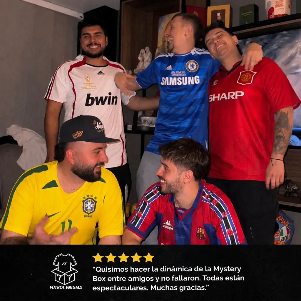 MYSTERY BOX RETRO DE FÚTBOL